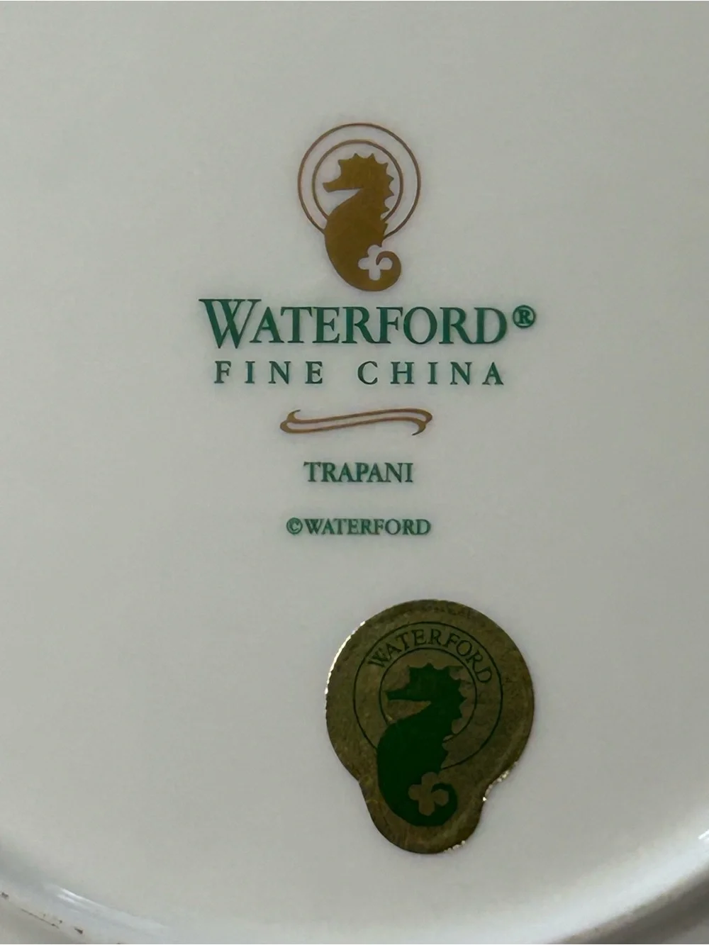WATERFORD CHINA Trapani set of 4 salad dessert plates 8” New